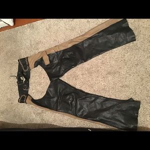 Leather chaps